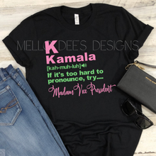 Load image into Gallery viewer, Kamala Definition Tee
