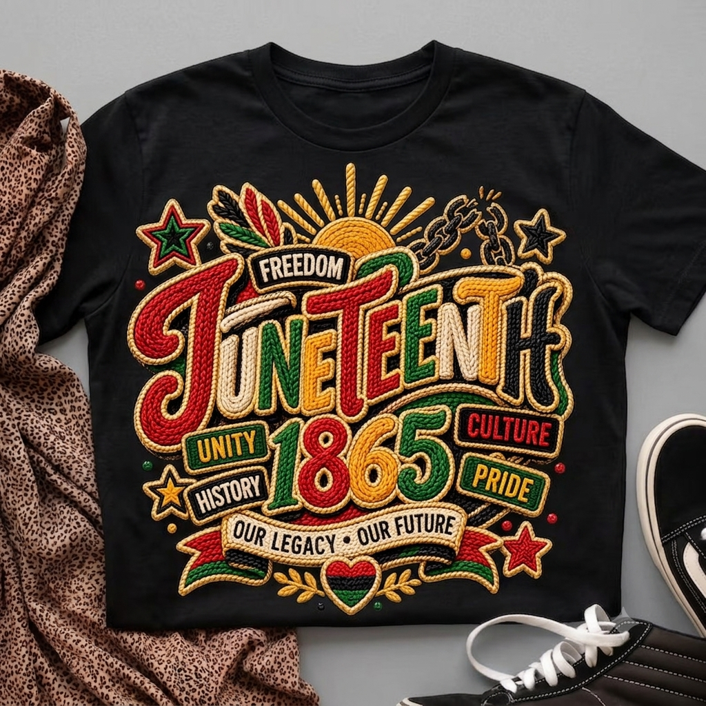 Juneteenth Yarn Tee