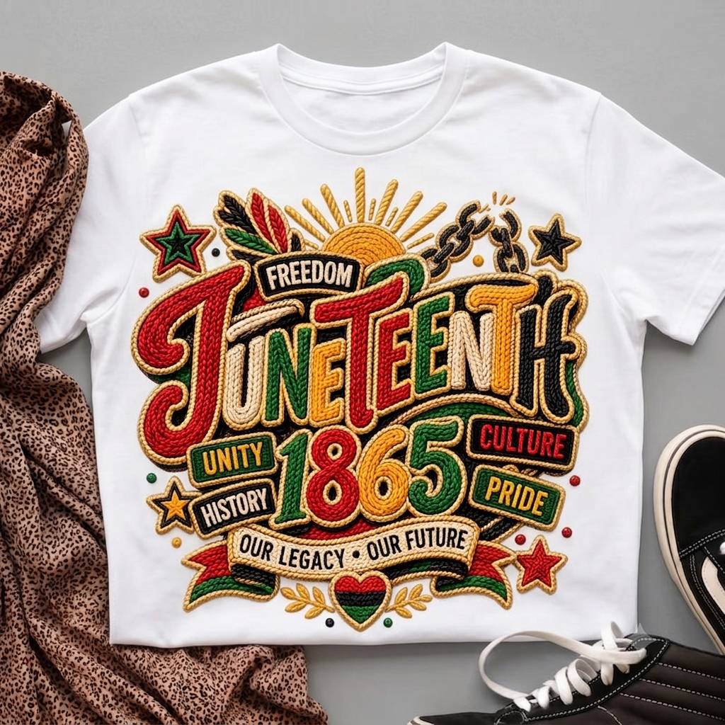 Juneteenth Yarn Tee