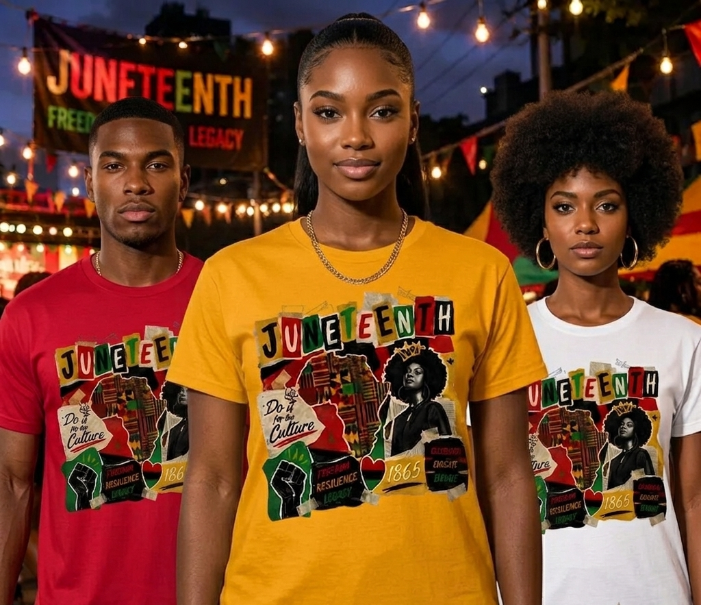 Juneteenth Collage Heritage