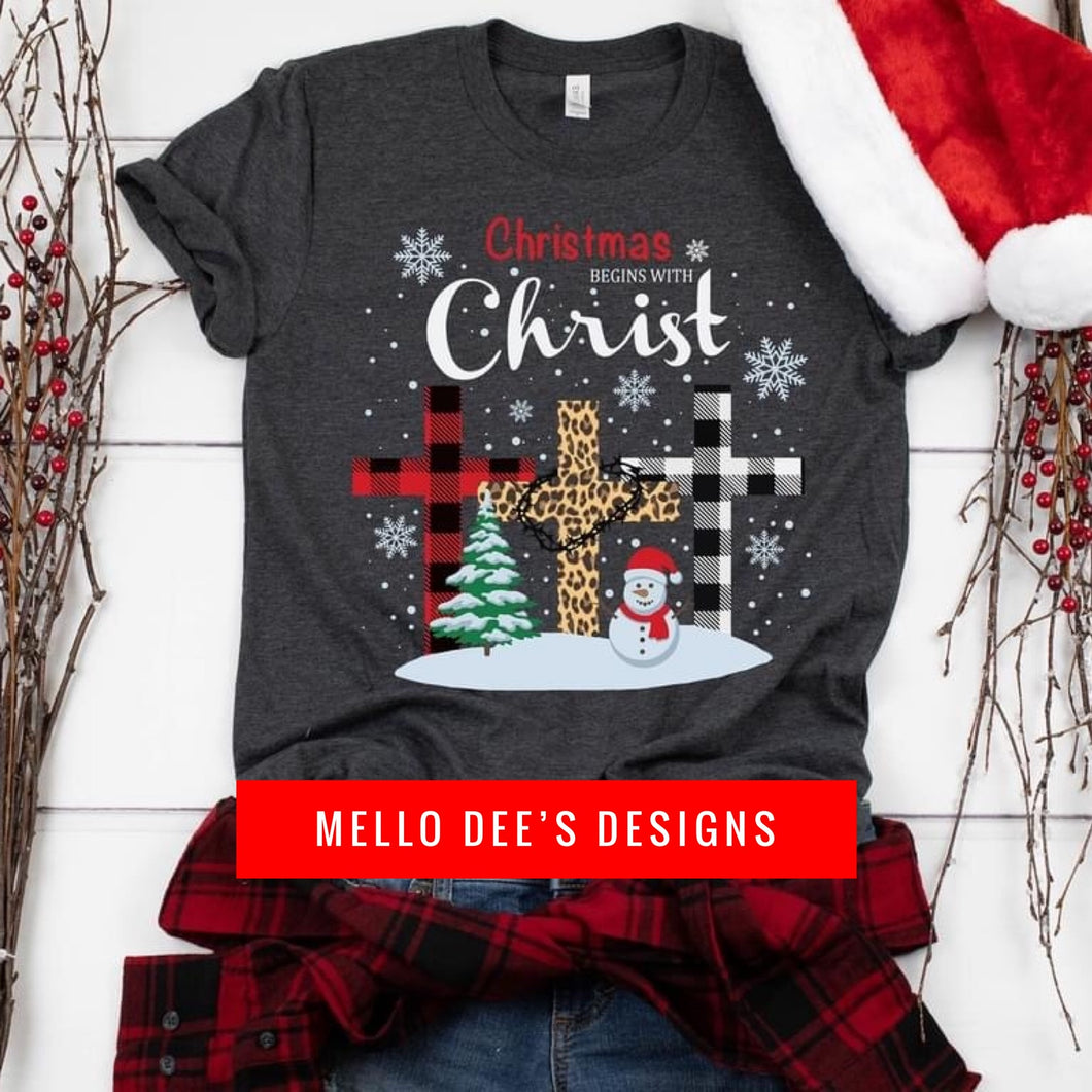 Christmas begins with Christ