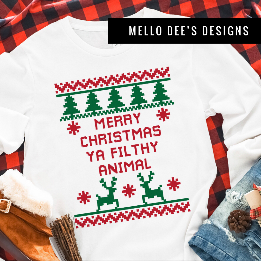 Merry Christmas ya filthy animal