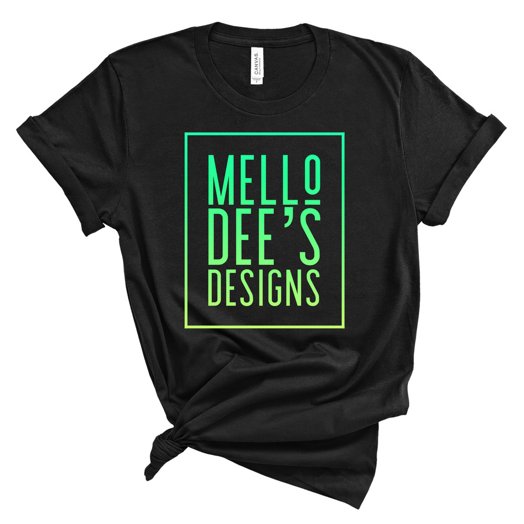 Custom Two Color Design T-Shirt