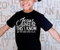 Jesus Loves Me, This I know Kids Tee