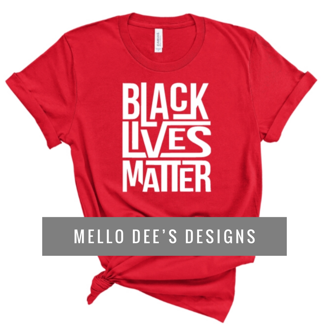 Black Lives Matter Tee -Red