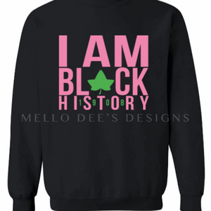 I Am Black History Greek
