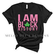 Load image into Gallery viewer, I Am Black History Greek
