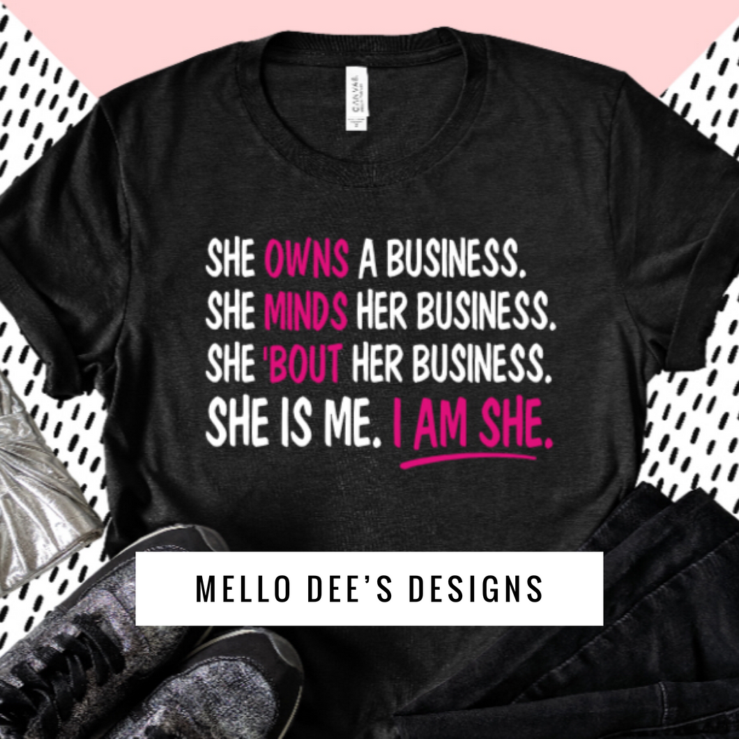 She is ME. I am SHE.