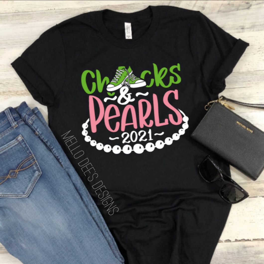 Chucks and Pearls Adult