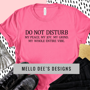 Do Not Disturb