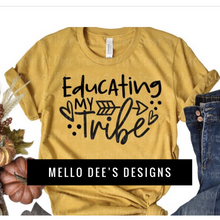 Load image into Gallery viewer, Educating My Tribe Tee
