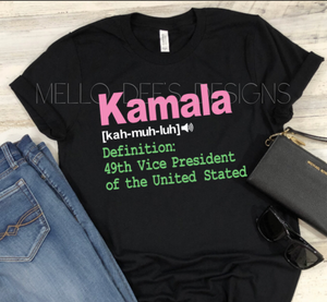 Kamala 49th VP tee