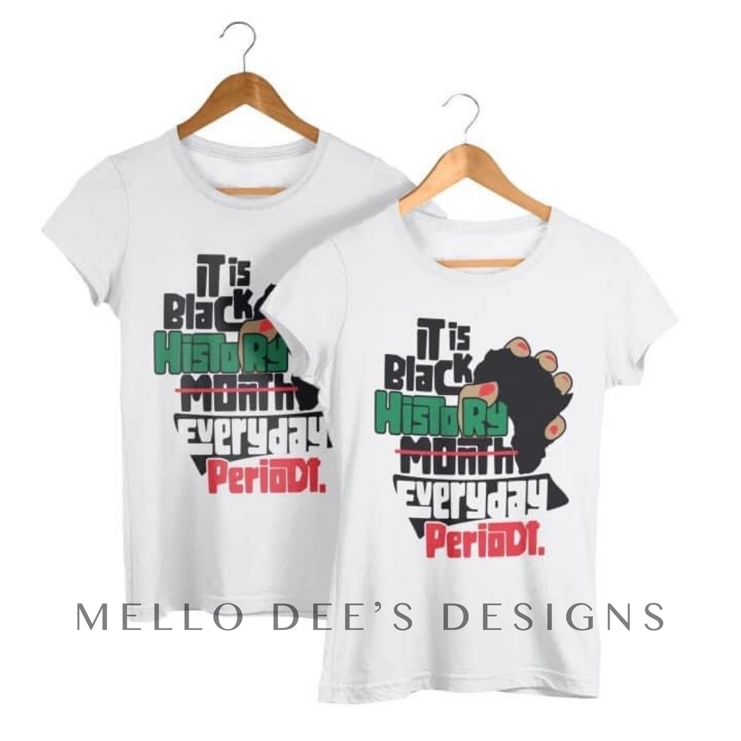 Black History period tee